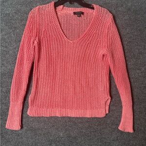 Banana Republic Pink 100% Italian Linen Sweater - Size XS